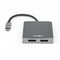 Rocstor Usb-C To Dual Displayport Multi-Monitor Adapter - 2-Port Displayport Y10A201-A1 - alternate 4